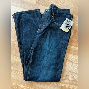 #98.   Seven2 Men's Dark Blue Denim Jeans - Classic Straight Fit